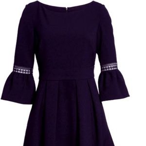 Bell Sleeve Fit & Flare Dress by Eliza J
